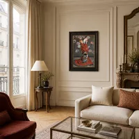 Japonais (Camille Monet en costume japonais) — Appartement parisien