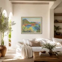Paysage près de Montecarlo — Maison méditerranéenne
