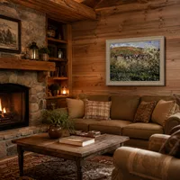 Des prunes en fleur à Vetheuil — Chalet de montagne