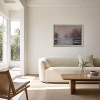 Dégel sur la rivière près de Vetheuil — Maison scandinave
