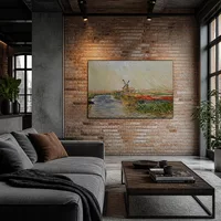 Champ de tulip en Hollande — Loft moderne