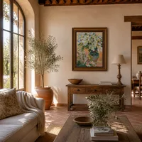 Azalée blanche dans un pot — Villa italienne