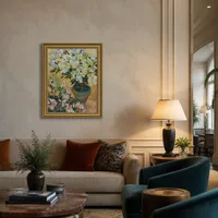 Azalée blanche dans un pot — Hôtel de charme