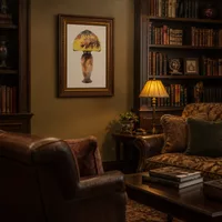 Lampe à hibiscus — Bibliothèque classique