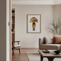 Lampe à hibiscus — Résidence contemporaine