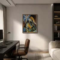 Planet Mercury passant devant le soleil — Bureau design