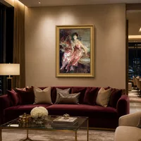 Dame en rose — Penthouse de luxe