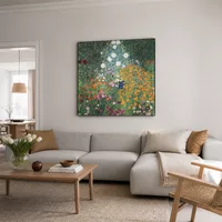 Jardin de fleurs — Maison scandinave
