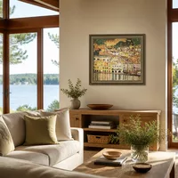 Malcessine sur le lac Garda — Maison au bord du lac