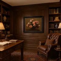 Vase de pivoines — Bibliothèque classique