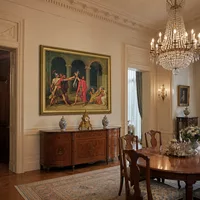Le serment de Horatii — Salle à manger de château