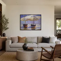 Bateaux en plaques — Résidence contemporaine