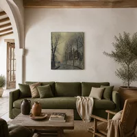 Clai de lune de novembre — Maison méditerranéenne