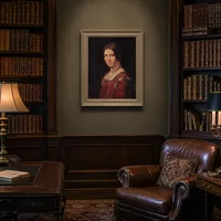 Portrait d'une femme inconnue (La Belle Ferroniere) — Bibliothèque classique