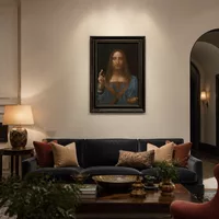 Salvator Mundi — Intérieur de musée