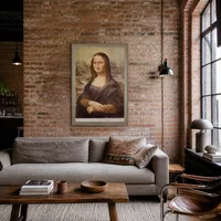 L.H.O.O.Q, Mona Lisa avec Moustache — Loft moderne