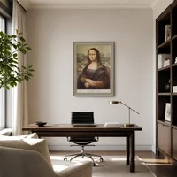 L.H.O.O.Q, Mona Lisa avec Moustache — Bureau design