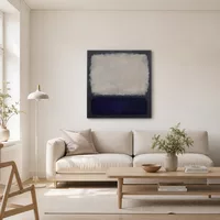 Bleu et gris — Maison scandinave