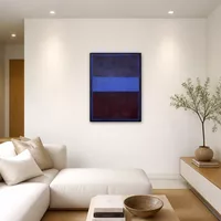 No.61 (rouille et bleu) — Galerie minimaliste