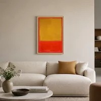 Ocre et rouge sur rouge — Résidence contemporaine