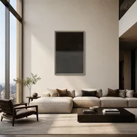 Sans titre (marron et gris) — Penthouse de luxe