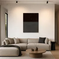 Sans titre (marron et gris) — Galerie minimaliste