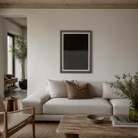 Sans titre (marron et gris) — Maison scandinave