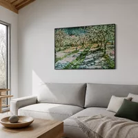 Jardin de pommiers Bloomy — Maison scandinave