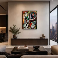 Fille devant le miroir — Penthouse de luxe