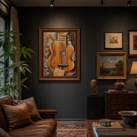 Guitare (j'aime eva) — Maison de collectionneur