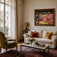 Femmes tahitiennes — Appartement parisien