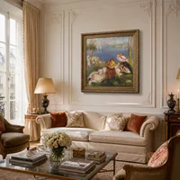 Filles au bord de la mer — Appartement parisien
