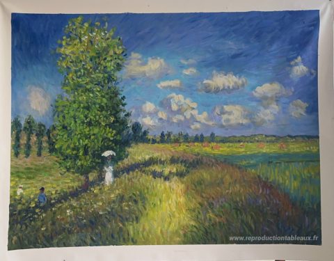 Ce tableau, peint à la main par nos artistes