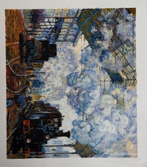 Ce tableau, peint à la main par nos artistes