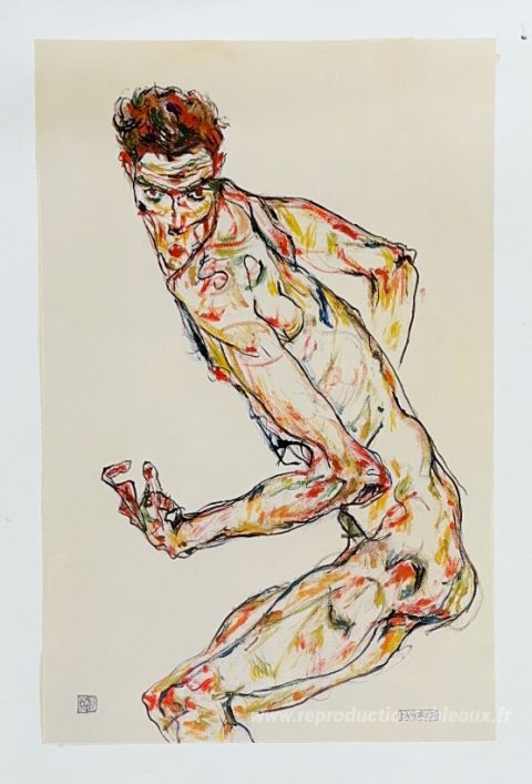 Ce tableau, peint à la main par nos artistes