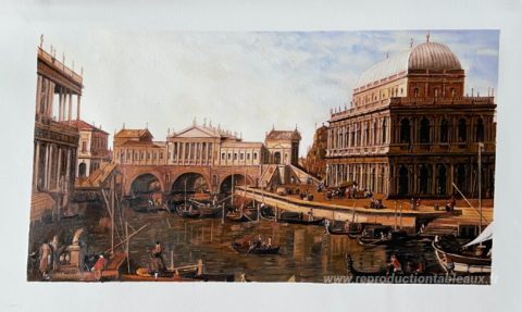 Ce tableau, peint à la main par nos artistes