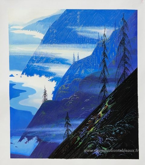 Ce tableau, peint à la main par nos artistes