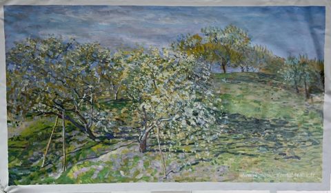Ce tableau, peint à la main par nos artistes
