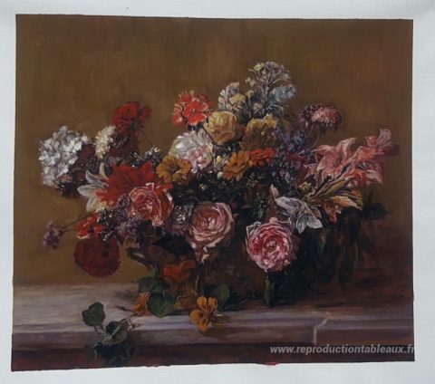 Ce tableau, peint à la main par nos artistes