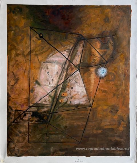 Ce tableau, peint à la main par nos artistes