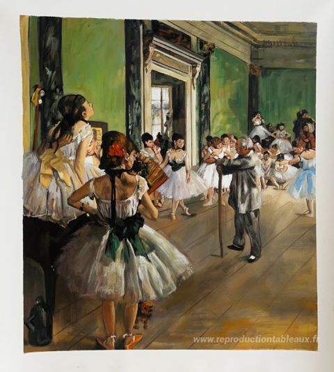 Ce tableau, peint à la main par nos artistes