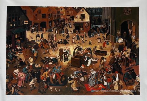 Ce tableau, peint à la main par nos artistes