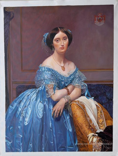 Ce tableau, peint à la main par nos artistes