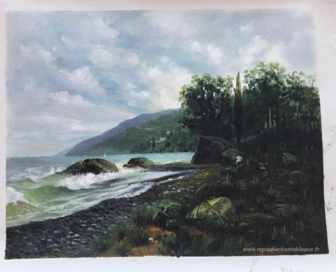 Ce tableau, peint à la main par nos artistes