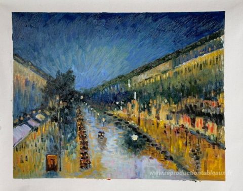 Ce tableau, peint à la main par nos artistes