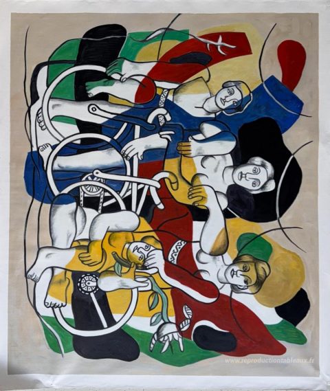 Ce tableau, peint à la main par nos artistes