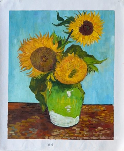 Ce tableau, peint à la main par nos artistes