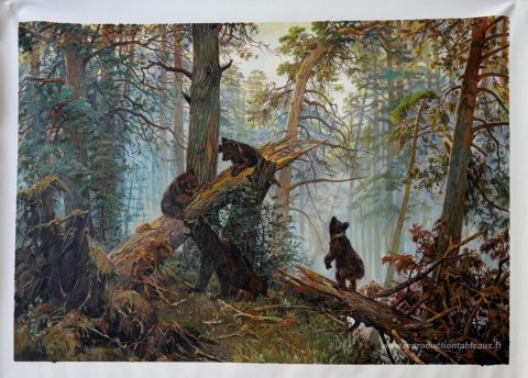 Ce tableau, peint à la main par nos artistes