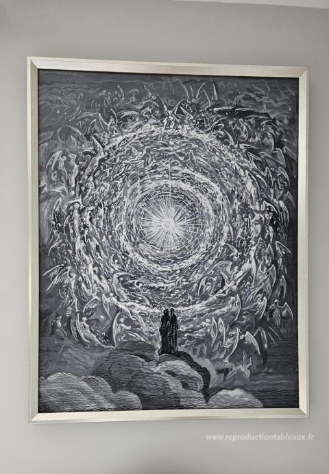 Ce tableau, peint à la main par nos artistes