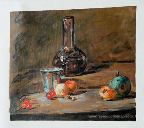 Ce tableau, peint à la main par nos artistes